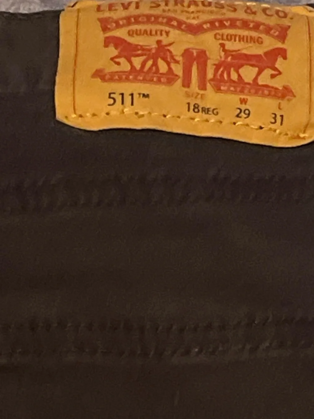 Levi's Men's Black Skinny Jeans